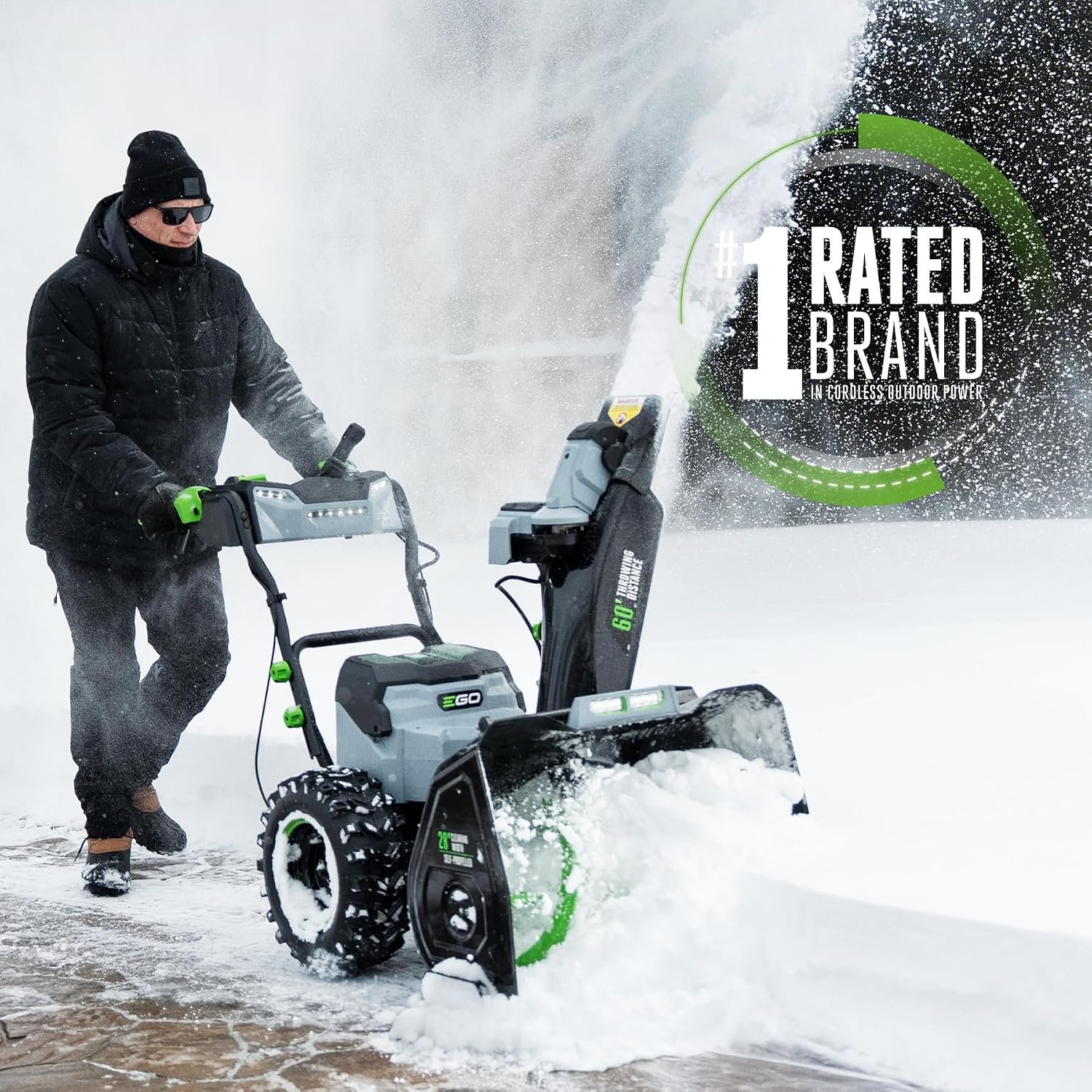 EGO Power+ 28" Electric Snow Blower, Cordless Self-Propelled 2-Stage, Battery and Charger Not Included - SNT2800 - Image 4
