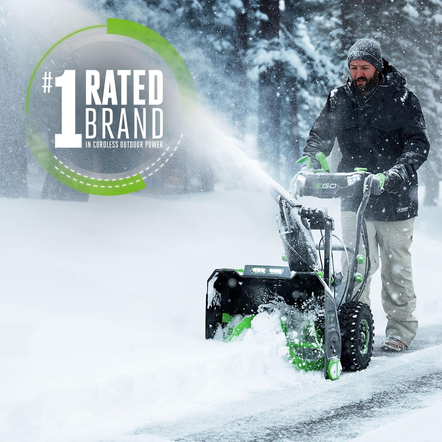 EGO POWER+ SNT2400 24" Two-Stage Self-Propelled Cordless Snow Blower with Peak Power™ – Tool Only - Image 4