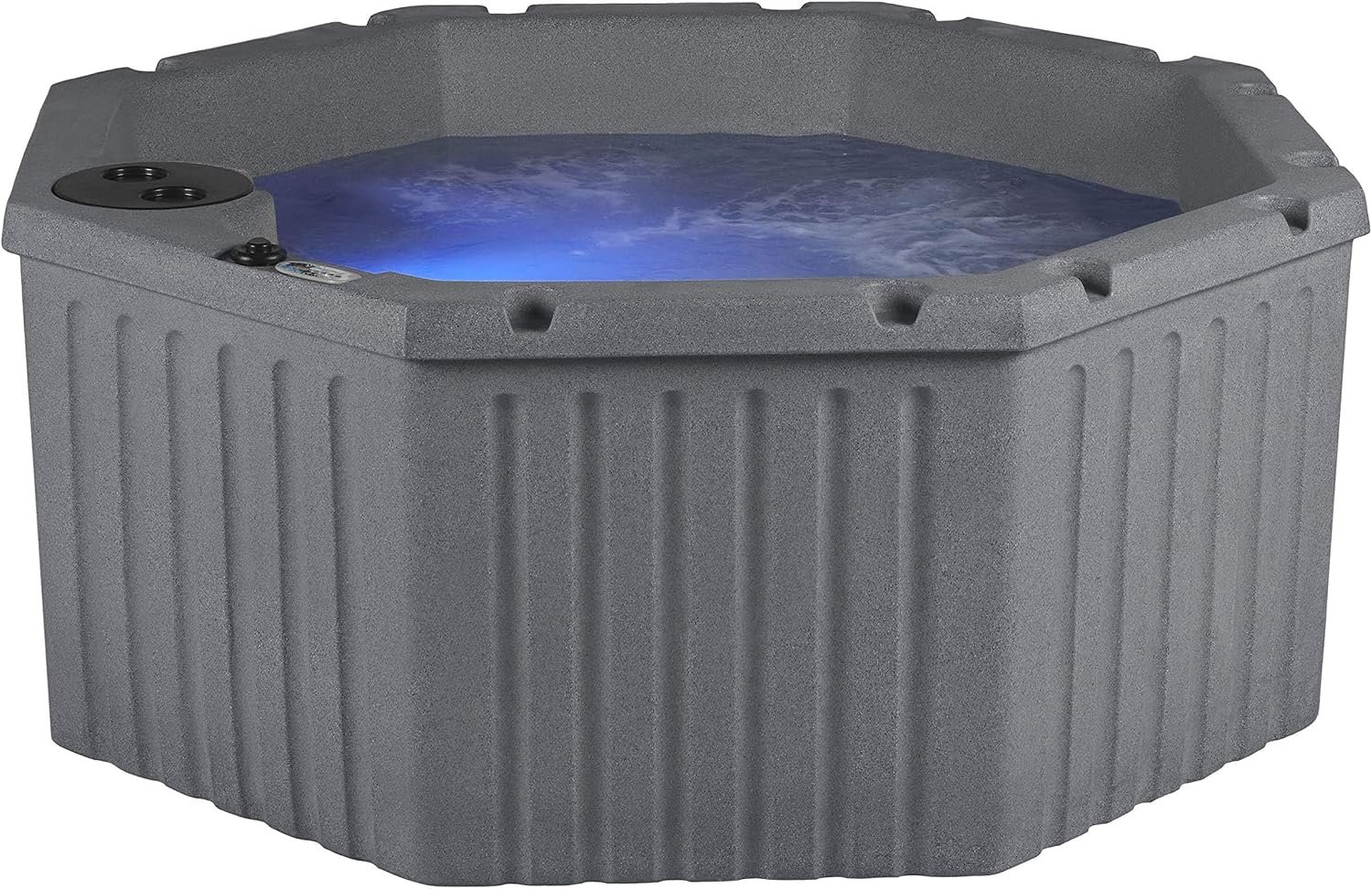Aqualife by Strong Spas Invi 5 Person Rigid Resin Hot Tub Spa, 11 Jets, 2BHP 2-Speed Pump, Stainless Steel Heater, 120V Plug & Play, Full Foam Insulation, 4 Season Outdoor, LED, Cover and Filter