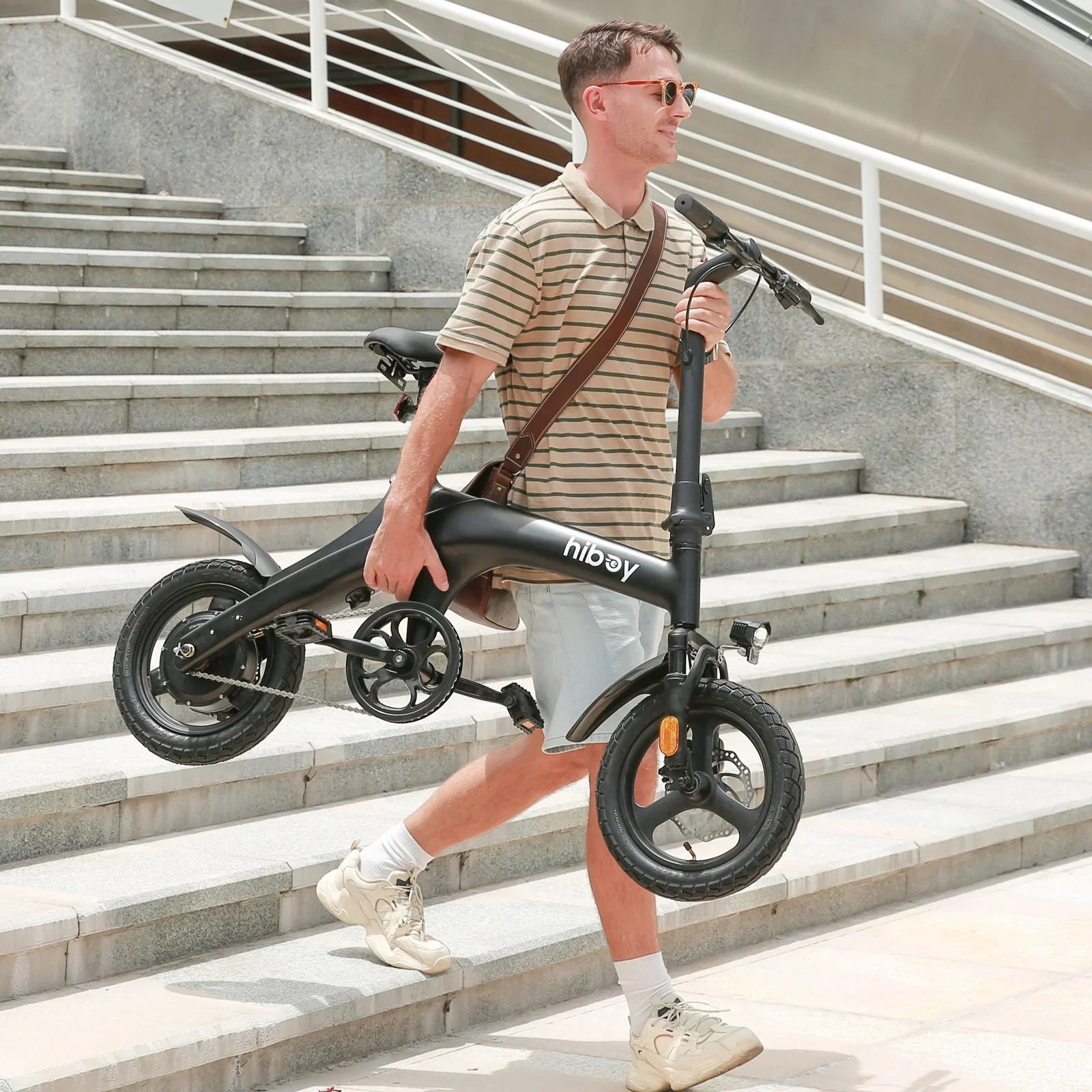 Hiboy C1 36V/7.8Ah 350W Folding Electric Bike - Image 9