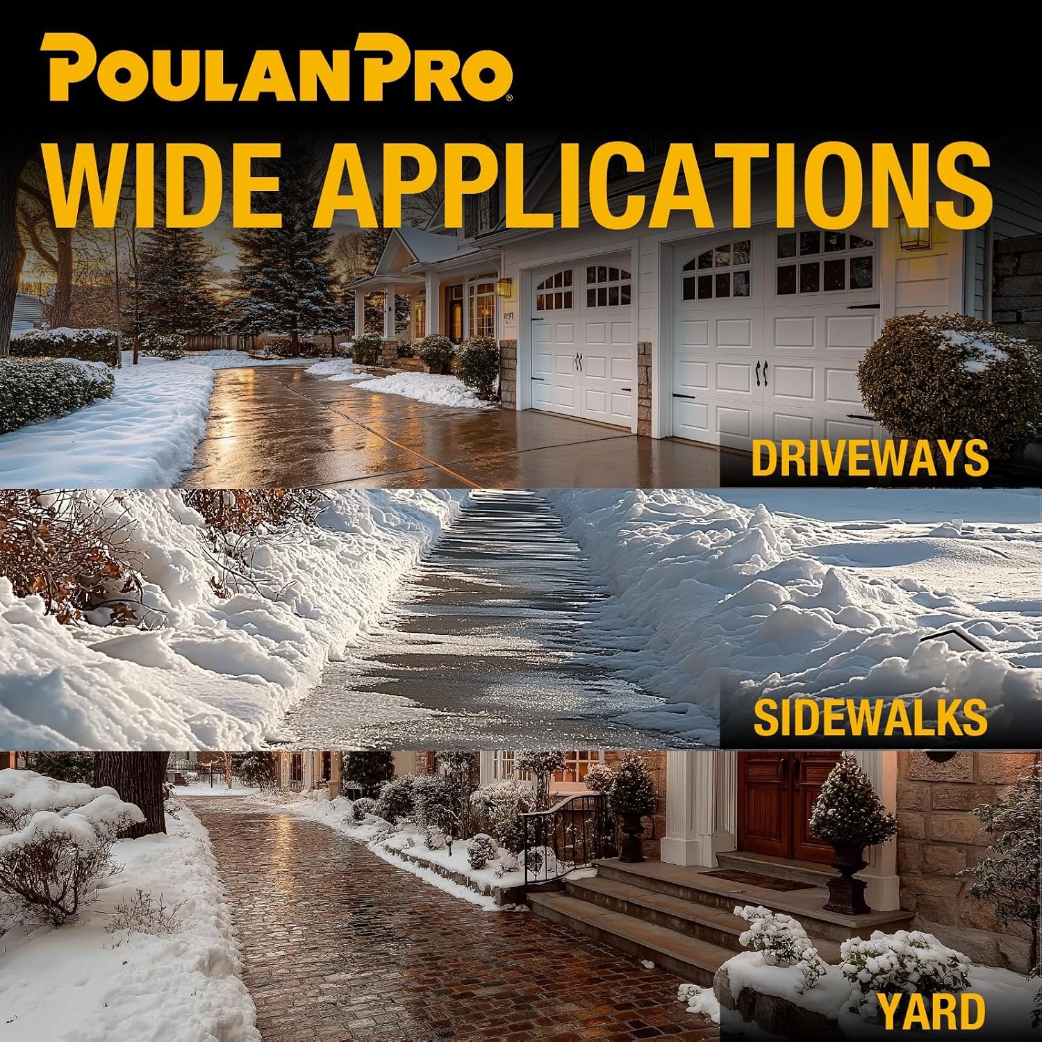Poulan Pro PR180 18" 99cc Single-Stage Gas Snow Blower with Electric Start & 190° Remote Chute Control - Image 8