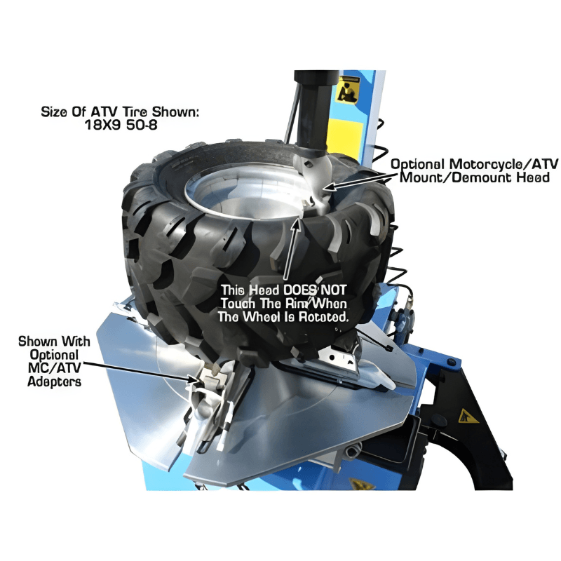 Atlas TC221 Rim-Clamp Tire Changer – 110V - Image 12