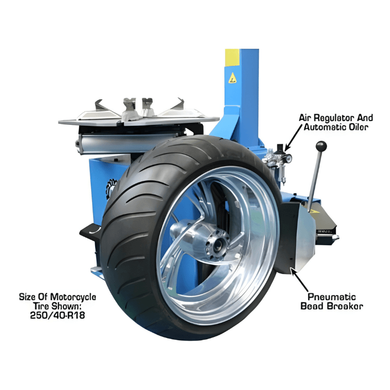 Atlas TC221 Rim-Clamp Tire Changer – 110V - Image 14