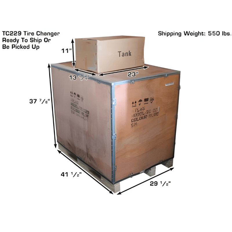 Atlas TC229 Tire Changer with WB41 Computerized Wheel Balancer – Combo 5 - Image 32