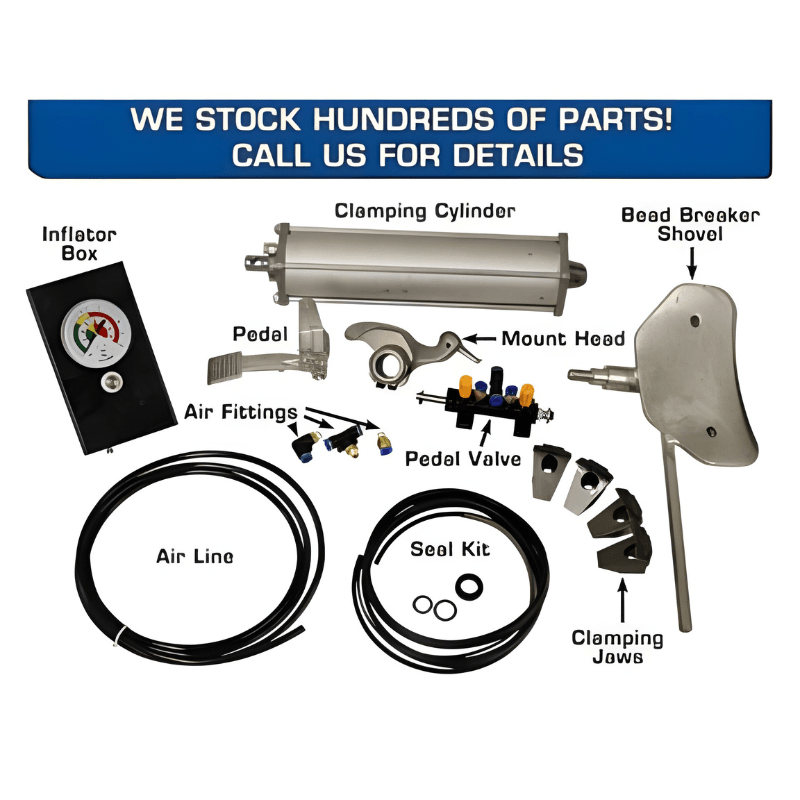 Atlas TC229 Tire Changer with WB41 Computerized Wheel Balancer – Combo 5 - Image 9