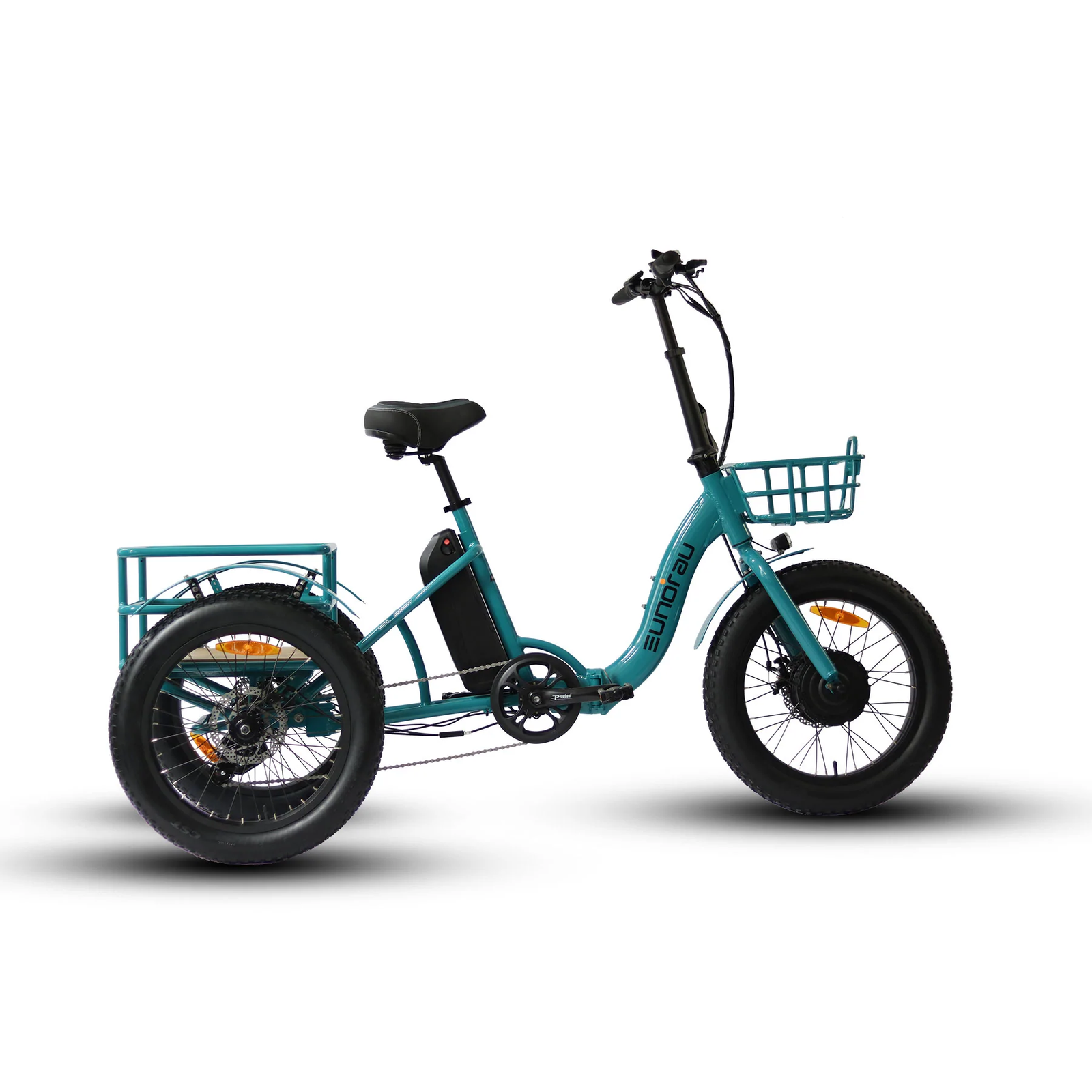 EUNORAU NEW-TRIKE 48V/12.5Ah 500W Step-Thru Folding Electric Trike - Image 5