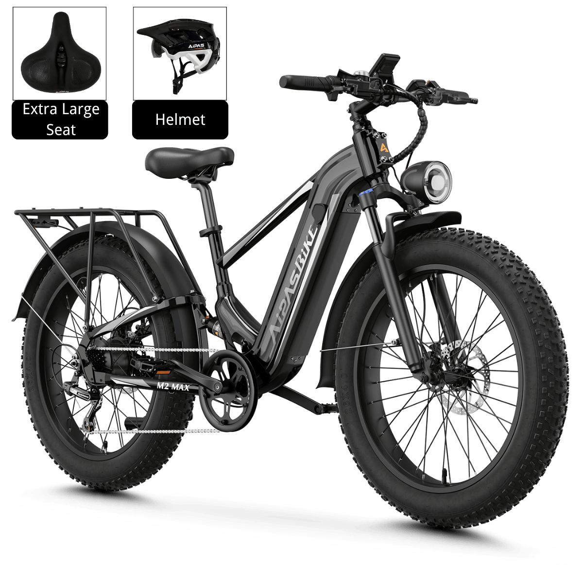 Aipas® M2 Max Hydraulic Brakes Ebike - Image 33