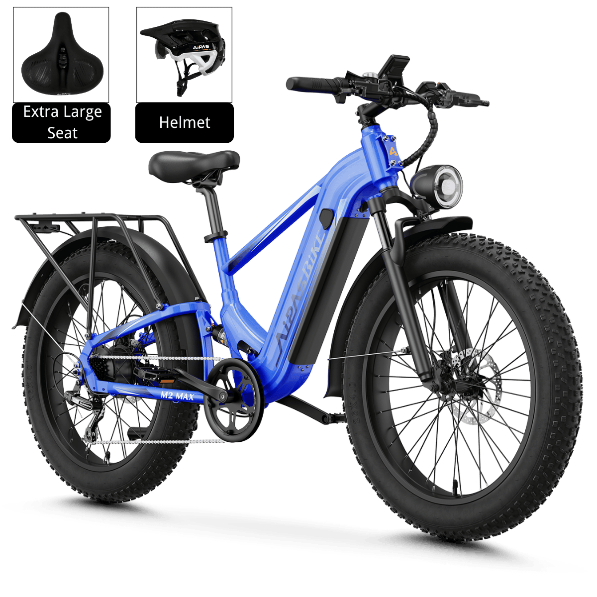 Aipas® M2 Max Hydraulic Brakes Ebike - Image 36