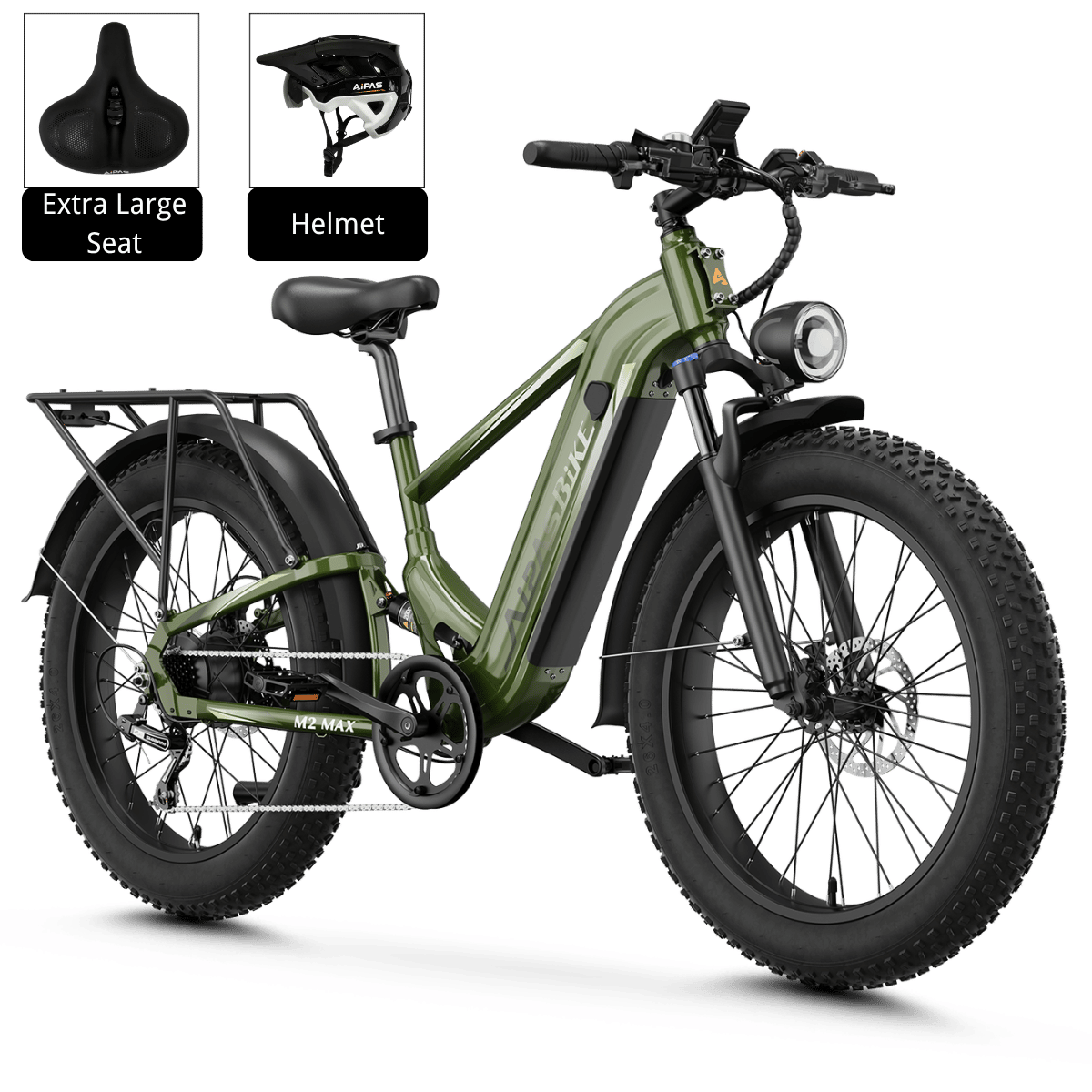 Aipas® M2 Max Hydraulic Brakes Ebike - Image 34