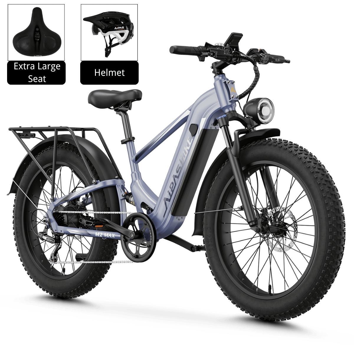 Aipas® M2 Max Hydraulic Brakes Ebike - Image 35