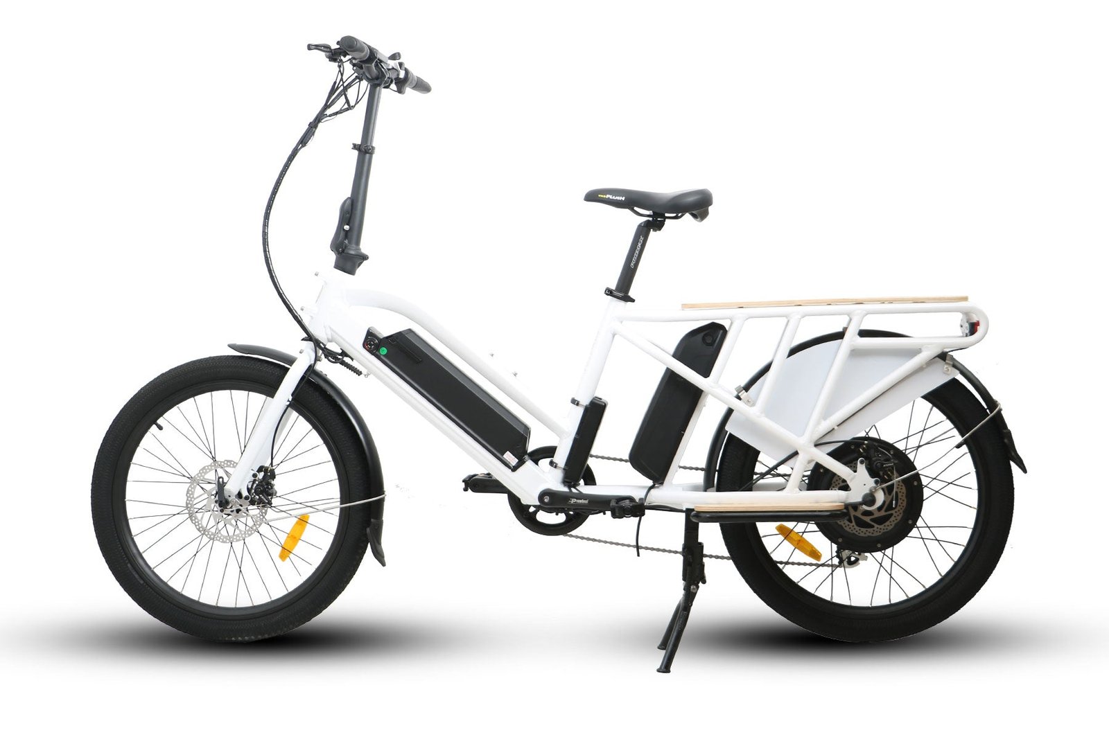EUNORAU MAX-CARGO 48V/11.6Ah 750W Dual Battery Electric Cargo Bike - Image 3
