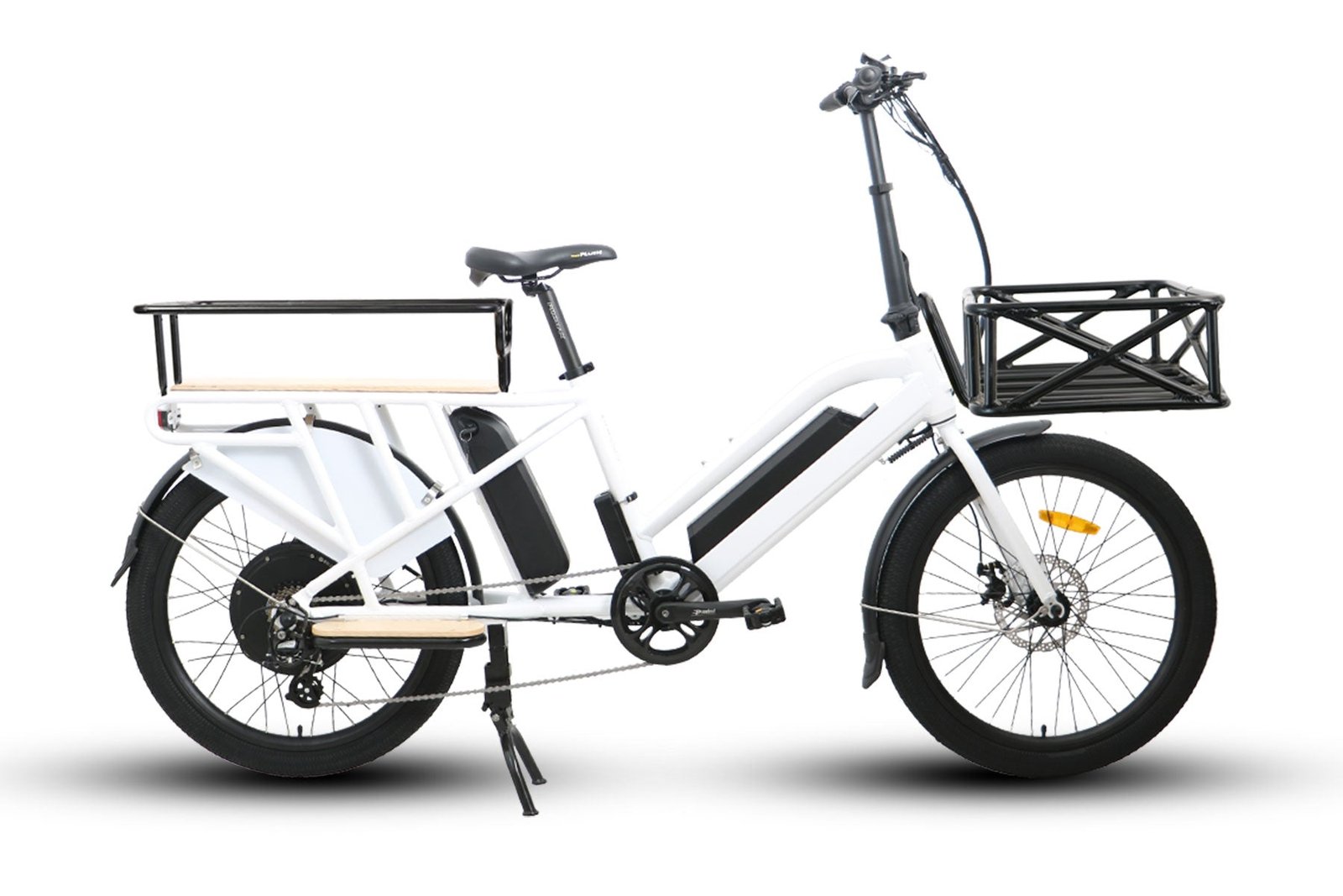 EUNORAU MAX-CARGO 48V/11.6Ah 750W Dual Battery Electric Cargo Bike - Image 5