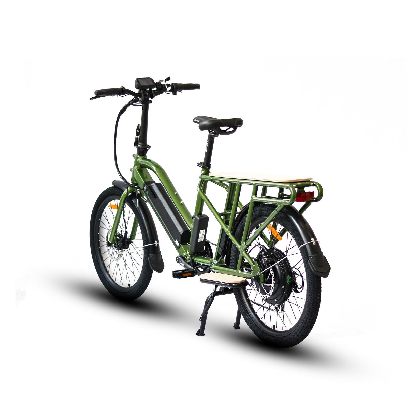 EUNORAU MAX-CARGO 48V/11.6Ah 750W Dual Battery Electric Cargo Bike - Image 11