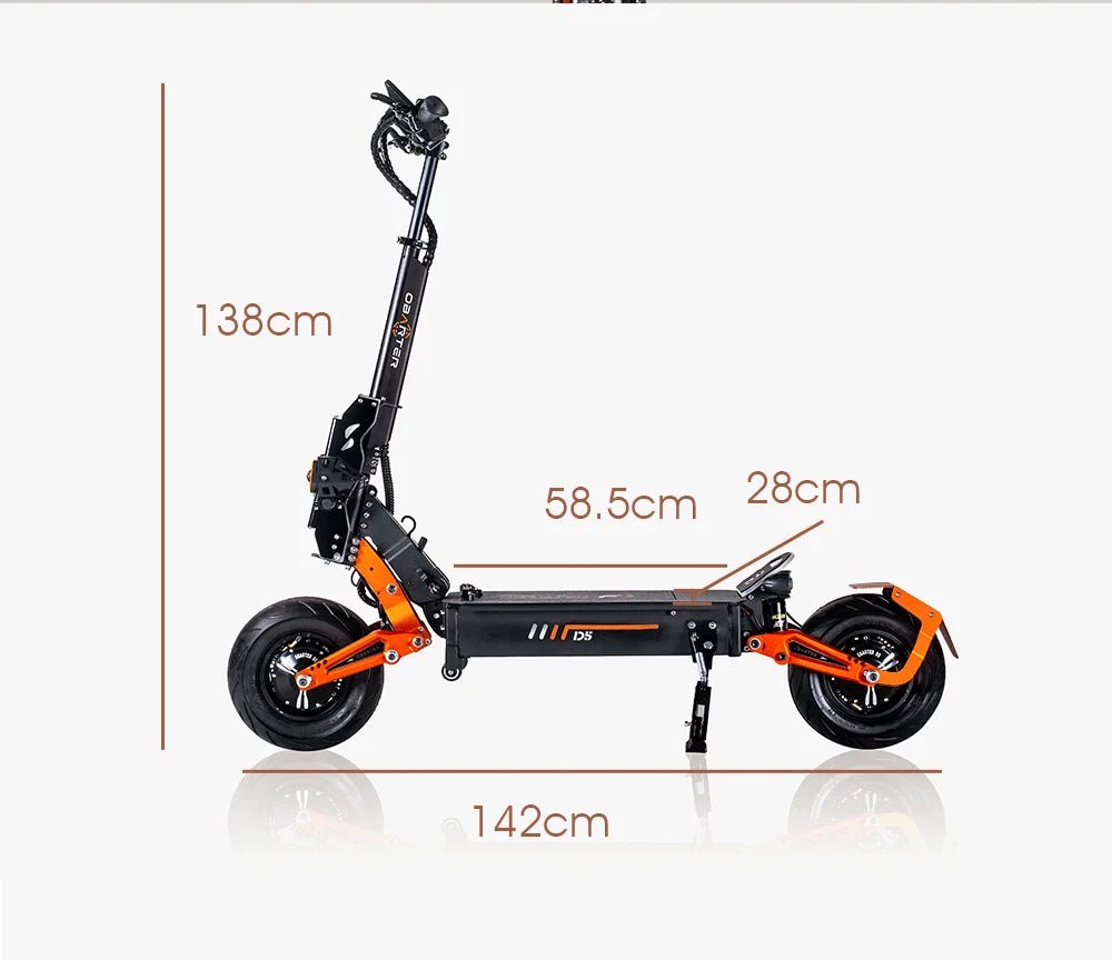Obarter D5 Electric Scooter - 5000W, 70km/h Max Speed, Removable Battery - Image 24