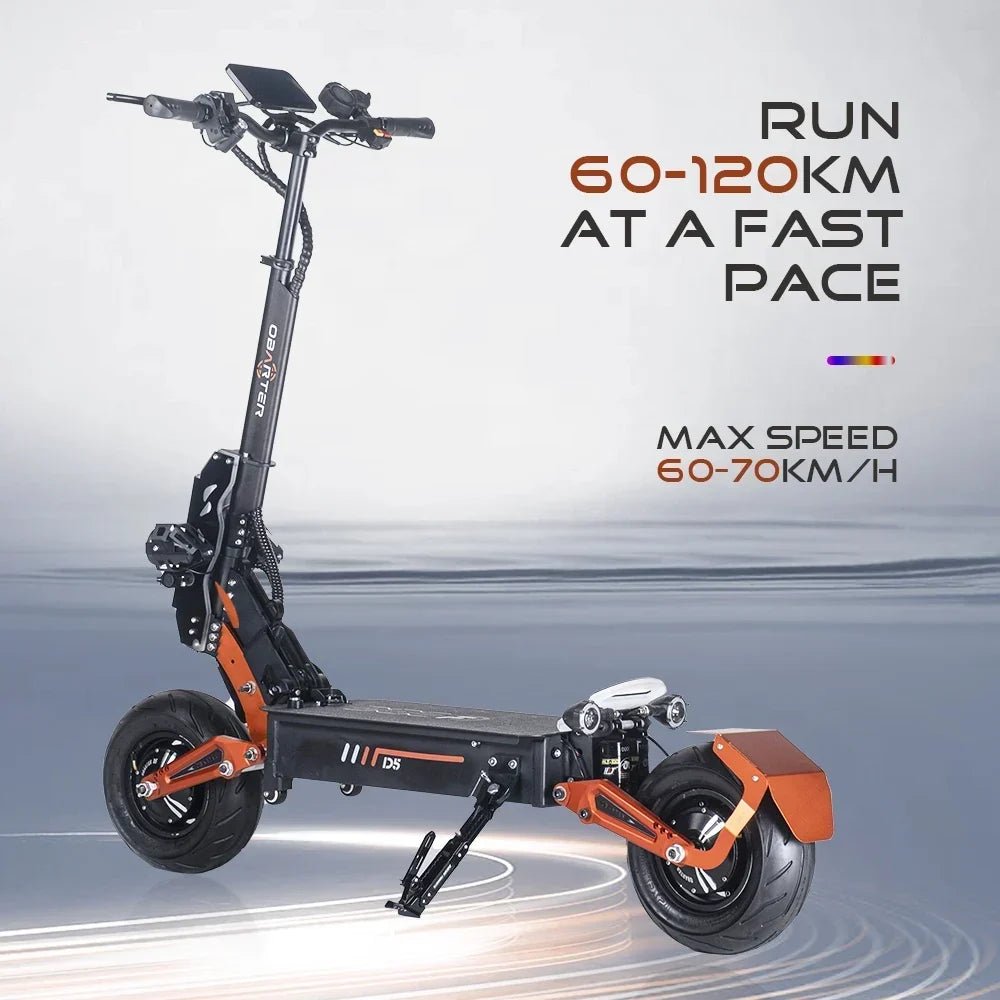 Obarter D5 Electric Scooter - 5000W, 70km/h Max Speed, Removable Battery - Image 3