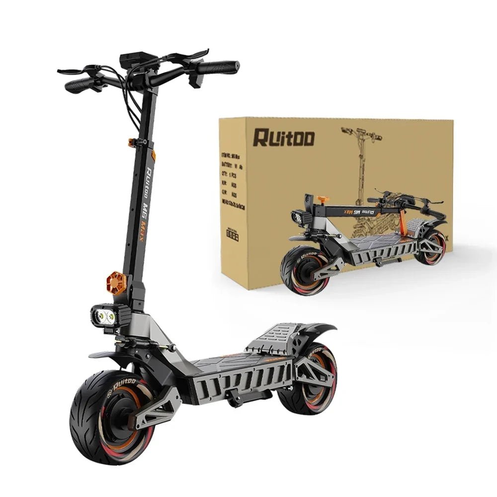 M6Max Dual Motor 5600W Electric Scooter - Fast & Foldable 11 Inch - Image 6