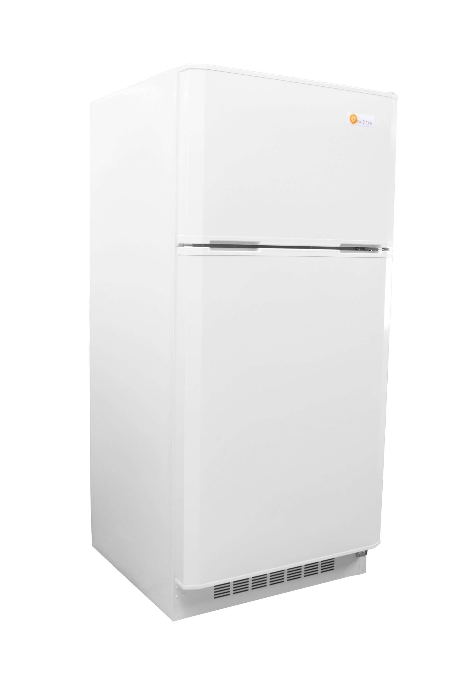 SunStar 16CU Solar/DC Refrigerator - White