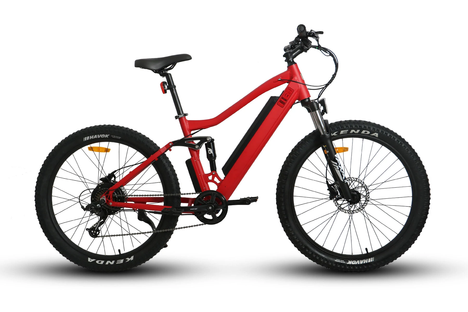 EUNORAU UHVO 36V 13Ah/17Ah 350W All Terrain Electric Mountain Bike - Image 9