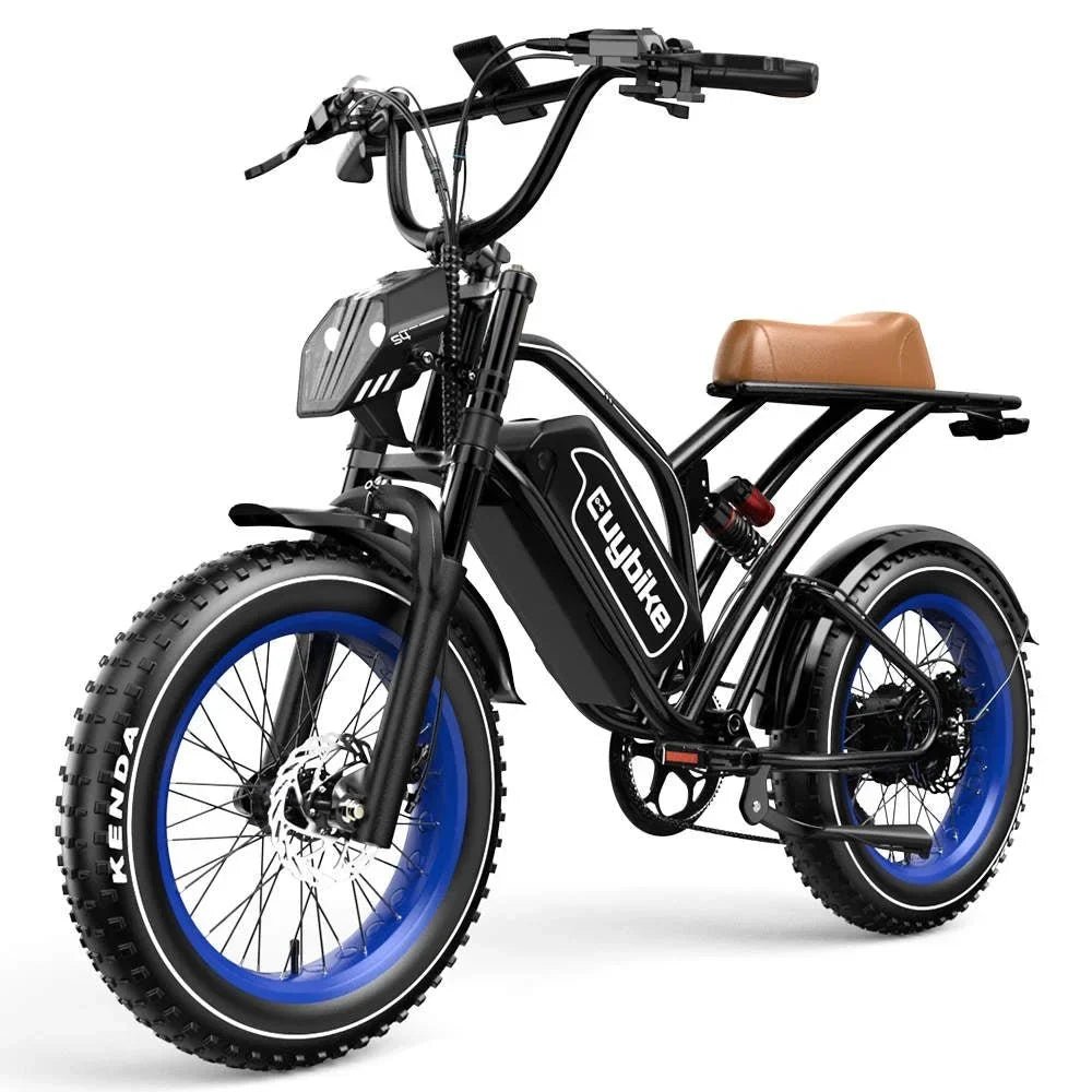 Euybike S4 Moped-Style Fat Tire Electrics Bikes - Image 7