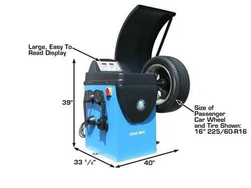 Atlas WB11 Self-Calibrating Computer Wheel Balancer - Image 6