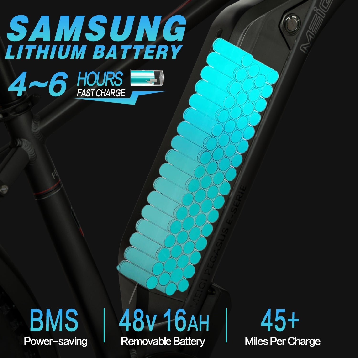 DWMEIGI Artemis 48V/16Ah 750W Fat Tire Electric Bike - Image 16