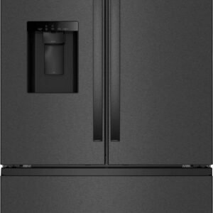 Whirlpool - 36 in. Wide 30 cu. ft. French Door Bottom Freezer Refrigerator with More space with Family-Sized Capacity - Black Stainless Steel