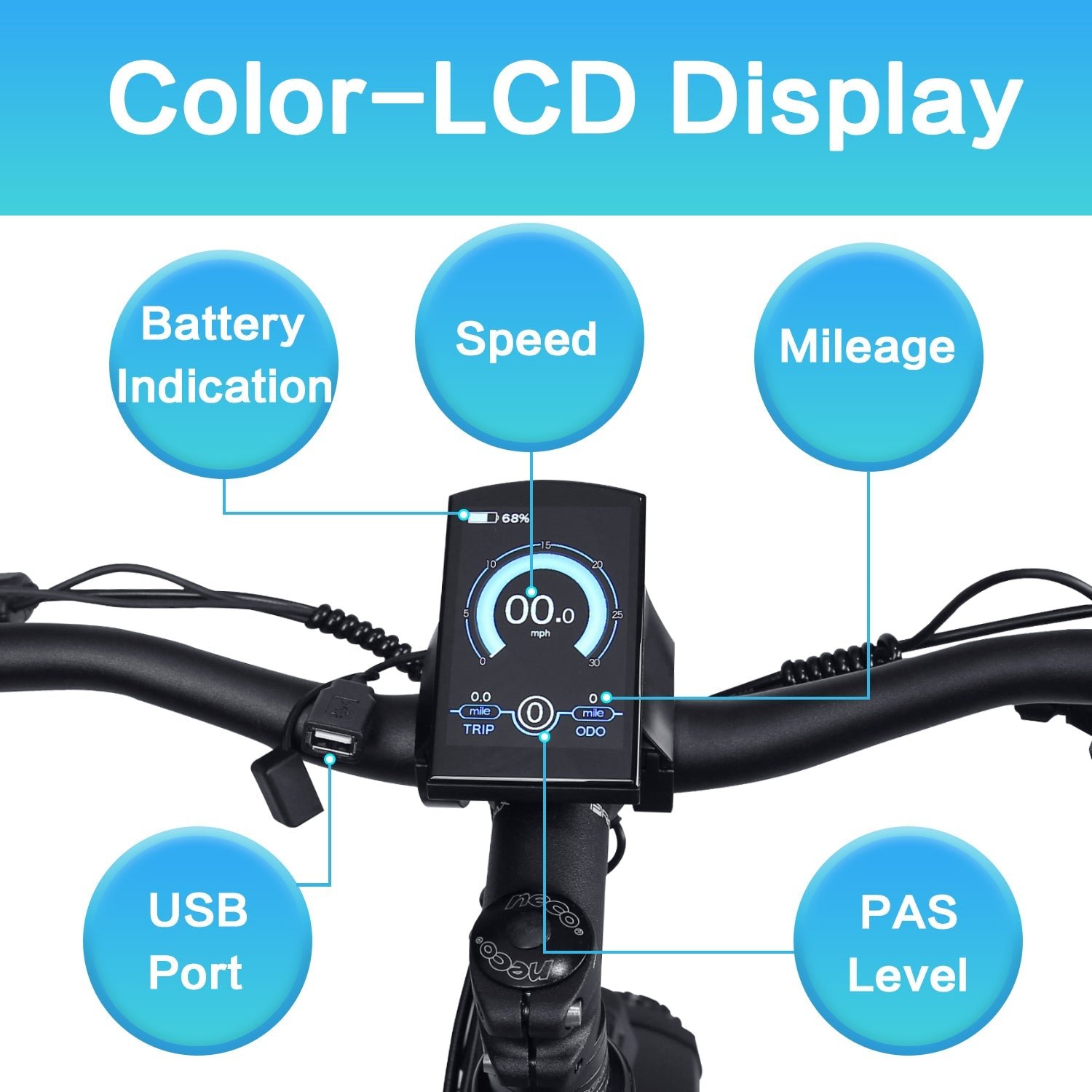 DWMEIGI Artemis 48V/16Ah 750W Fat Tire Electric Bike - Image 17
