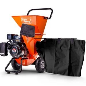 SuperHandy Wood Chipper Shredder Mulcher Heavy Duty 7HP 212cc Gas Engine