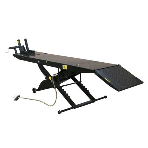 Atlas Automotive Equipment Cyclelift Air Operated Motorcycle Lift 1,000 lb. Capacity