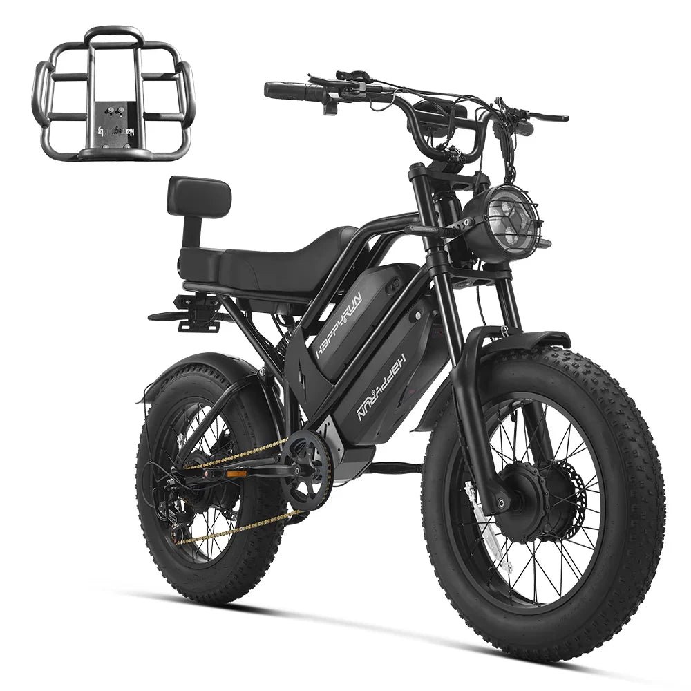 HappyRun G70 Pro 48V/33Ah 5000W Electric Cargo Bike - Image 5