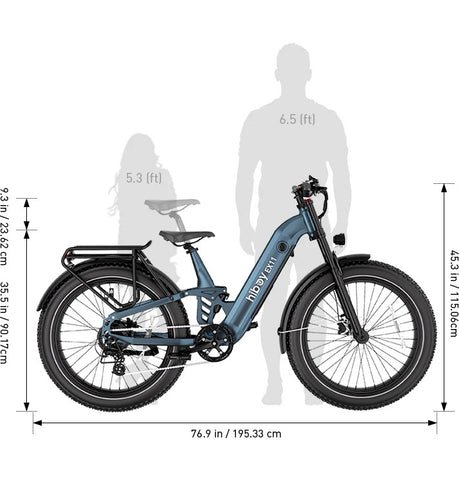Hiboy EX11 - Rider Height