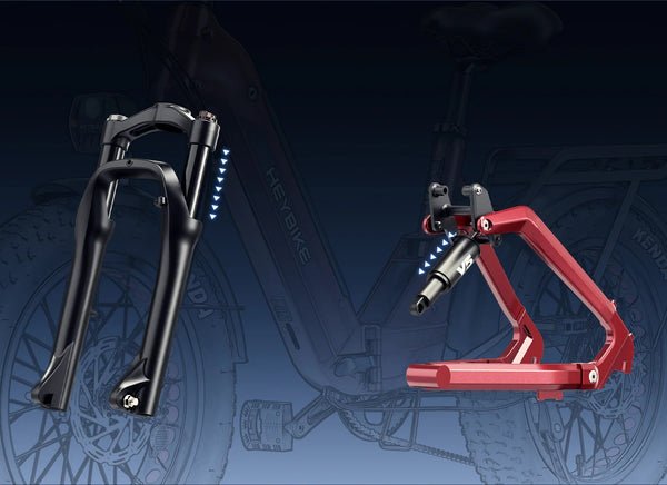 Heybike Ranger 3.0 Pro - Suspension