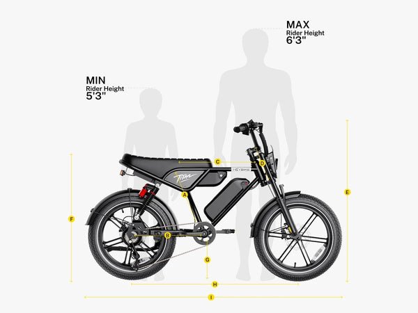 Heybike Titan - Rider Size