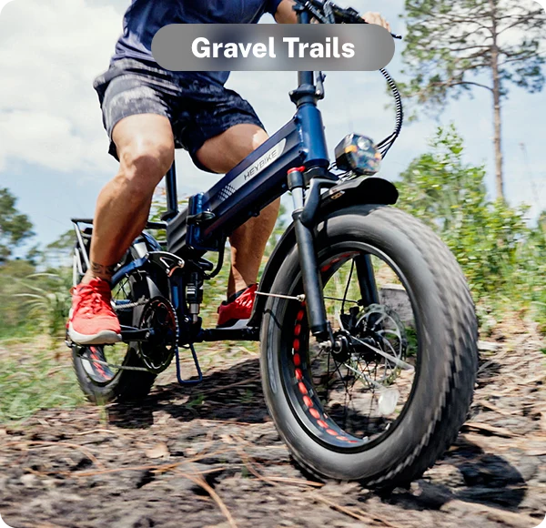 Heybike Mars 3.0 - Gravel Trails