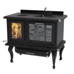 J.A. Roby Marmiton CBMA Wood Burning Cookstove – 70,000 BTU, 1,000–1,800 Sq. Ft., Built-In Oven
