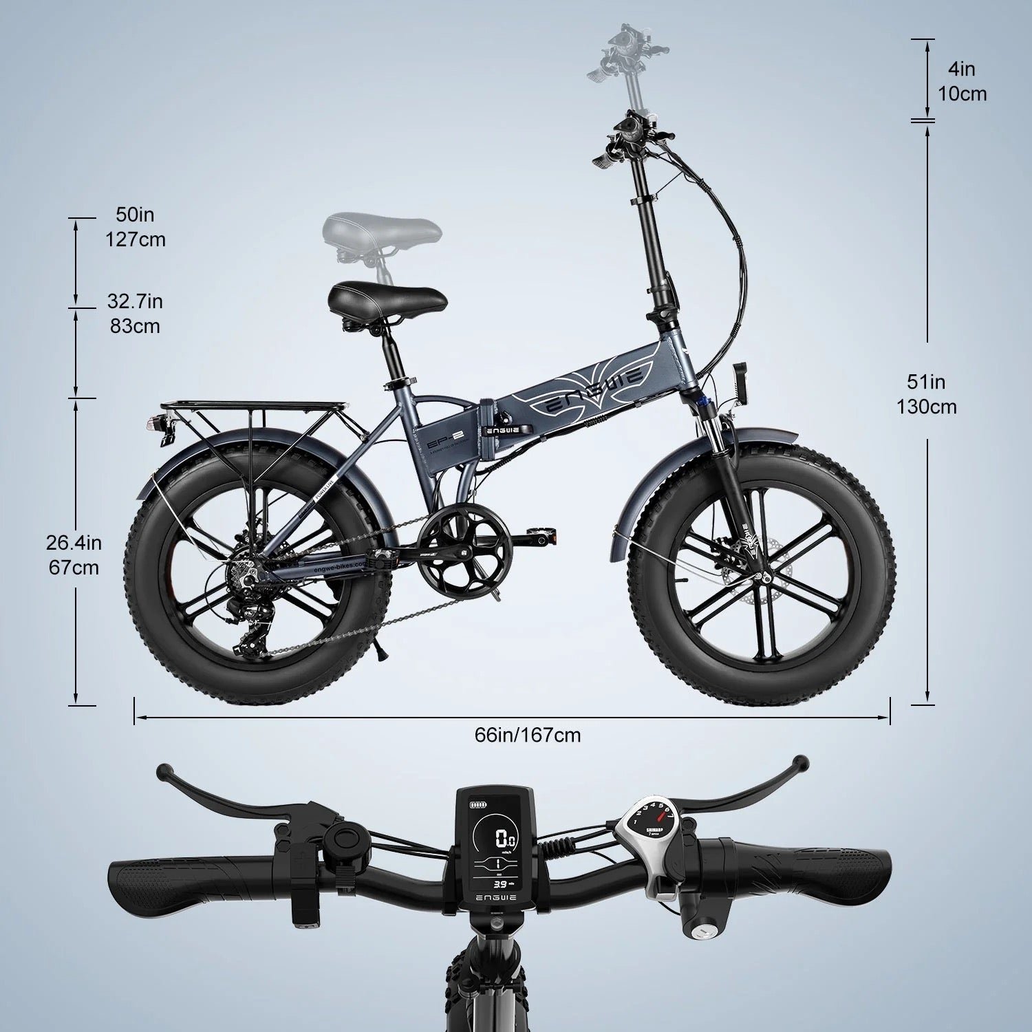 ENGWE EP-2 Pro 48V/13Ah 750W Electric Bike - Image 15