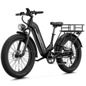 Aipas M2 Pro Electric Fat Tire Mountain Bike, 1800W Motor, 48V/17.5Ah, 36 MPH