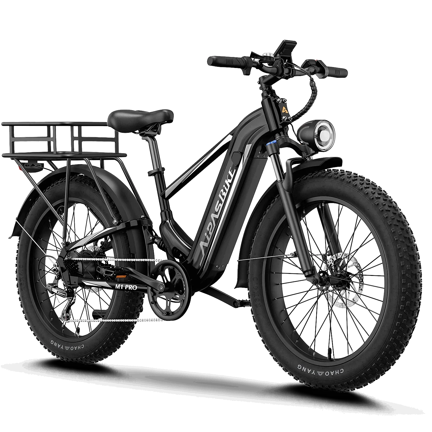 Aipas M2 Pro Electric Fat Tire Mountain Bike, 1800W Motor, 48V/17.5Ah, 36 MPH - Image 2