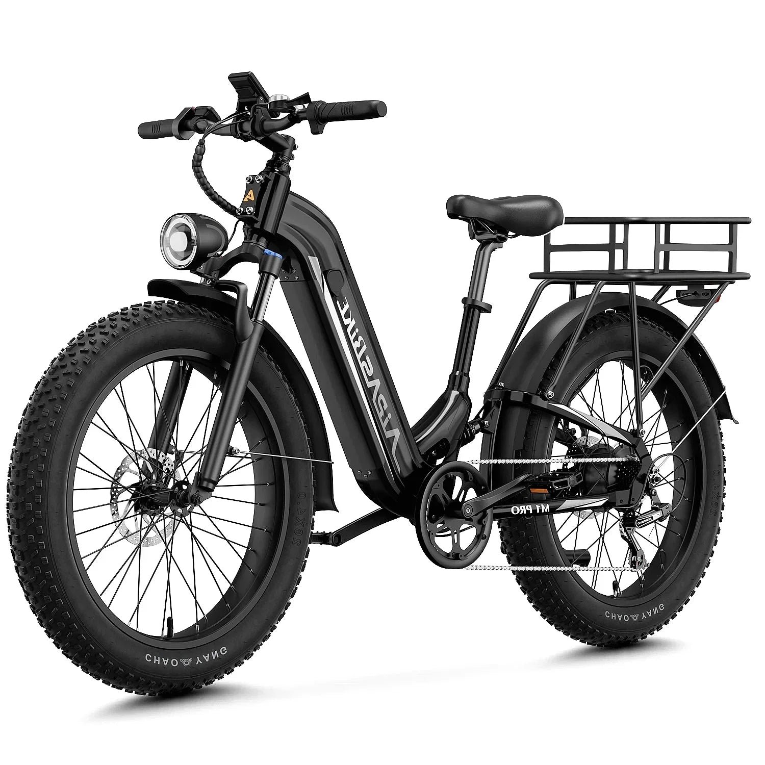 Aipas M2 Pro Electric Fat Tire Mountain Bike, 1800W Motor, 48V/17.5Ah, 36 MPH - Image 5