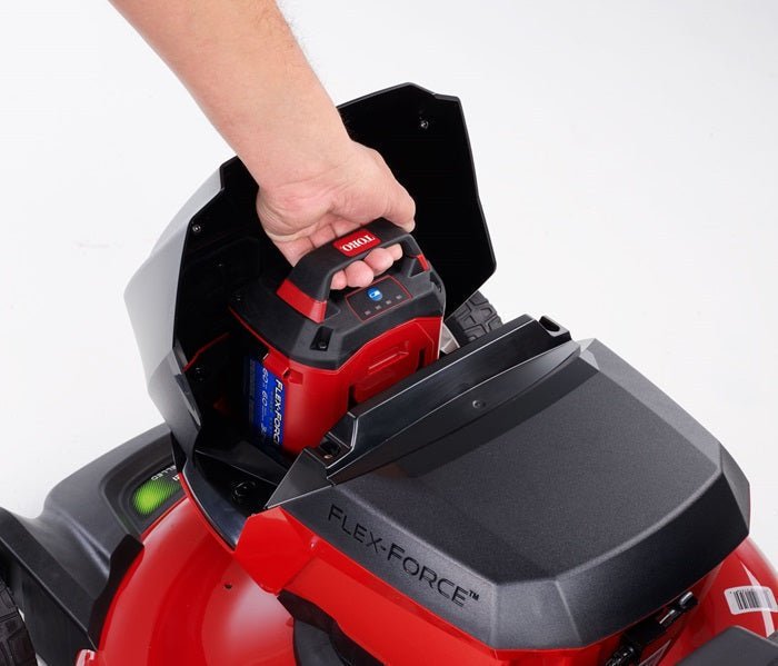 21 in. Recycler SmartStow 60-Volt Lithium-Ion Brushless Cordless Battery Walk Behind Mower RWD 5.0 Ah w/ Battery&Charger - Image 16
