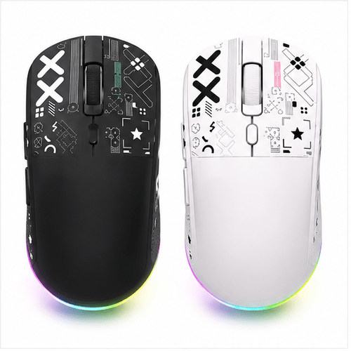 3-Mode Rechargeable Gaming Mouse 3500 DPI Bluetooth 2.4GHz Wireless & USB RGB