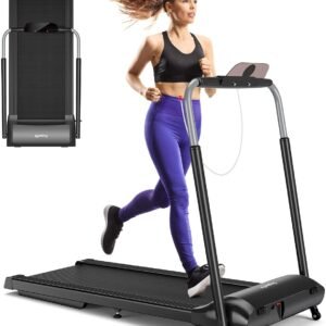 3.0HP Folding Treadmill, Foldable Superfit Treadmill