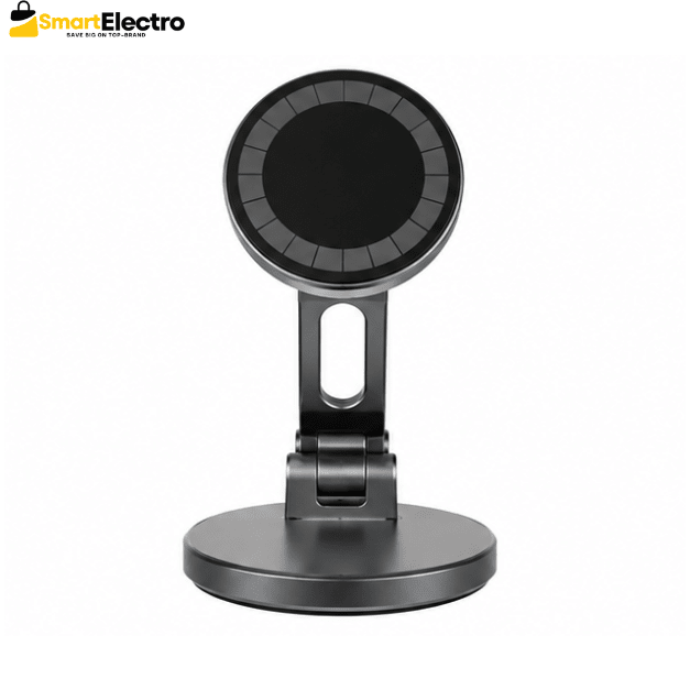 360° Rotating Magnetic Phone Stand for Desktop – Adjustable Holder
