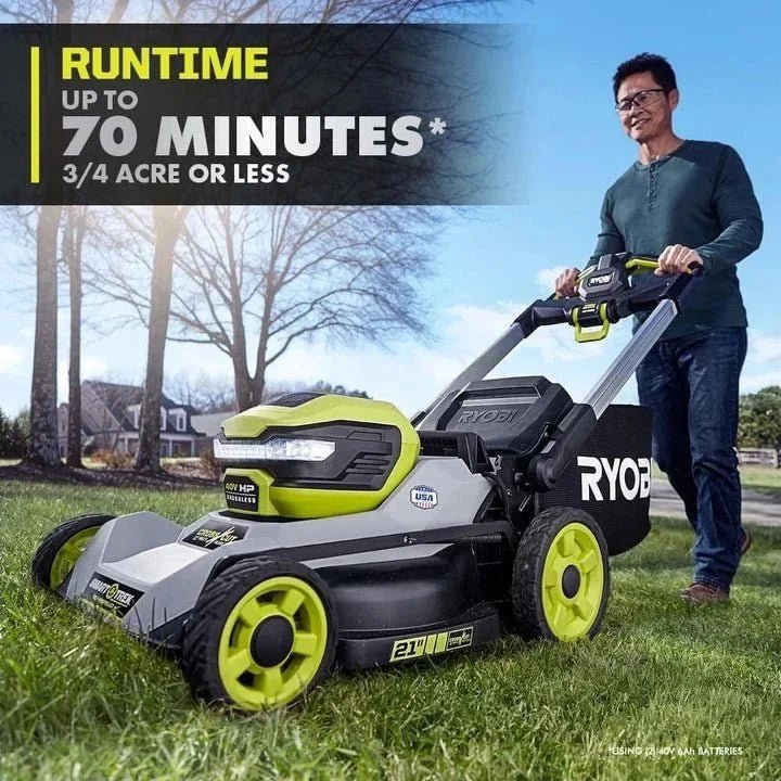 40V HP Brushless 21? Self-Propelled Multi-Blade Mower Kits. - Image 3