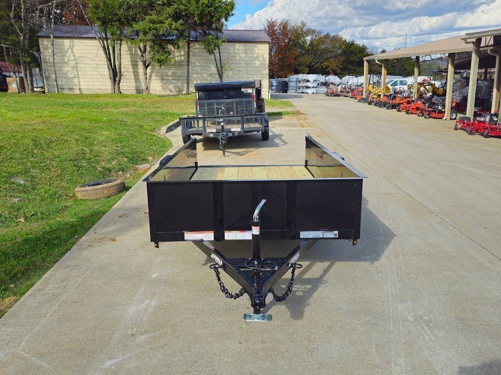 5? X 10? Utility Trailer Straight Deck 18? Sides Tall Gate - Image 13