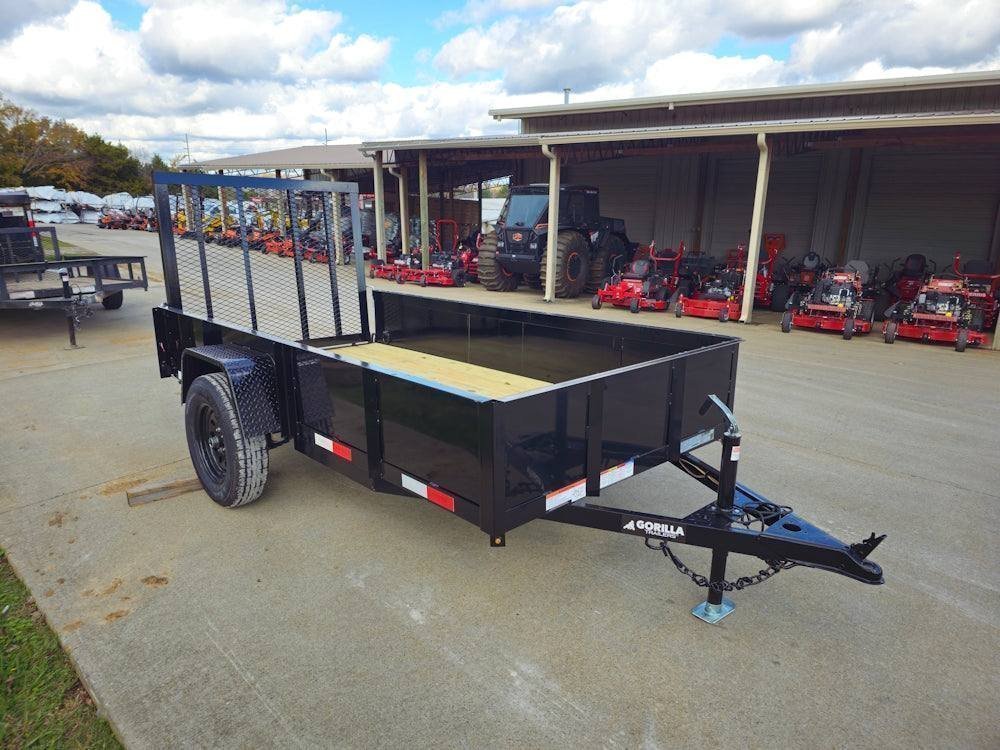 5? X 10? Utility Trailer Straight Deck 18? Sides Tall Gate - Image 10