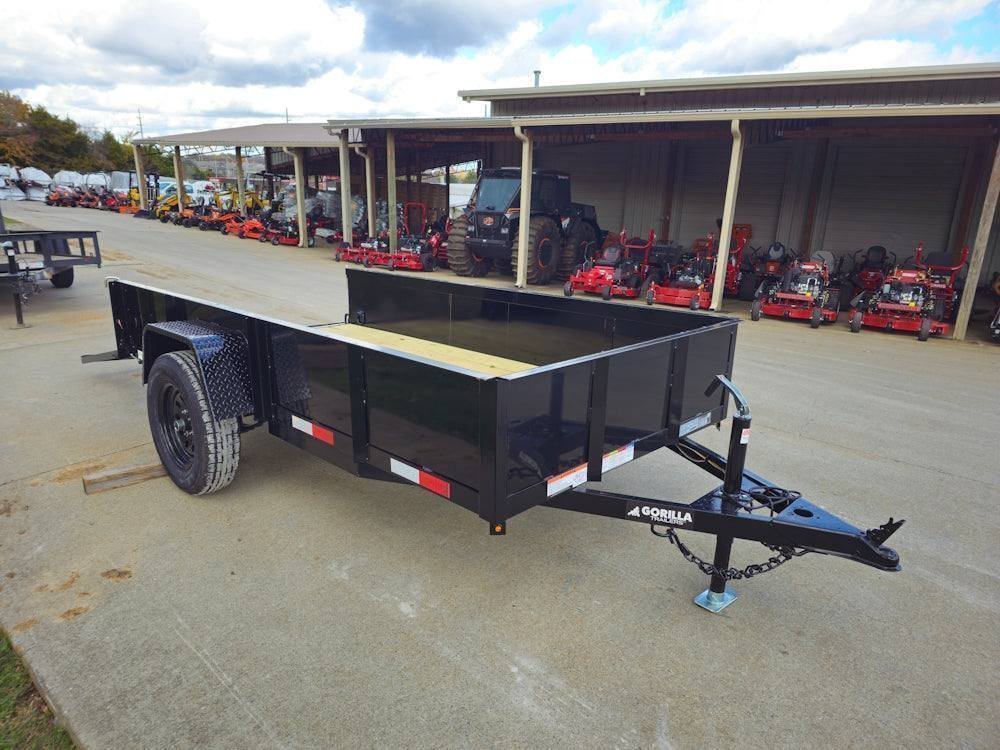 5? X 10? Utility Trailer Straight Deck 18? Sides Tall Gate - Image 20