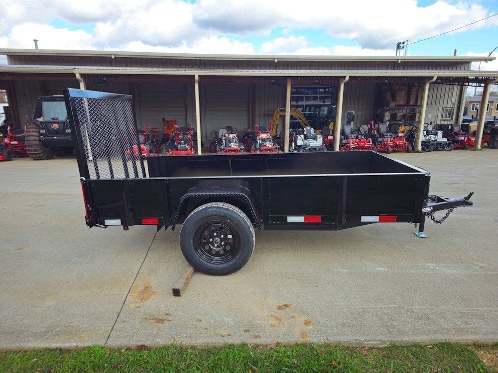 5? X 10? Utility Trailer Straight Deck 18? Sides Tall Gate - Image 9