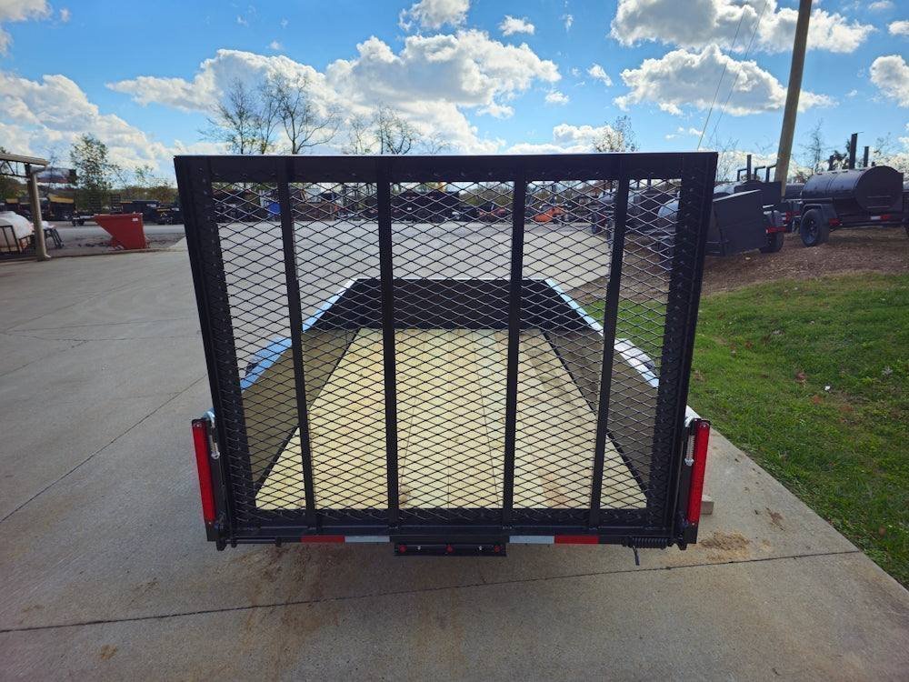 5? X 10? Utility Trailer Straight Deck 18? Sides Tall Gate - Image 7