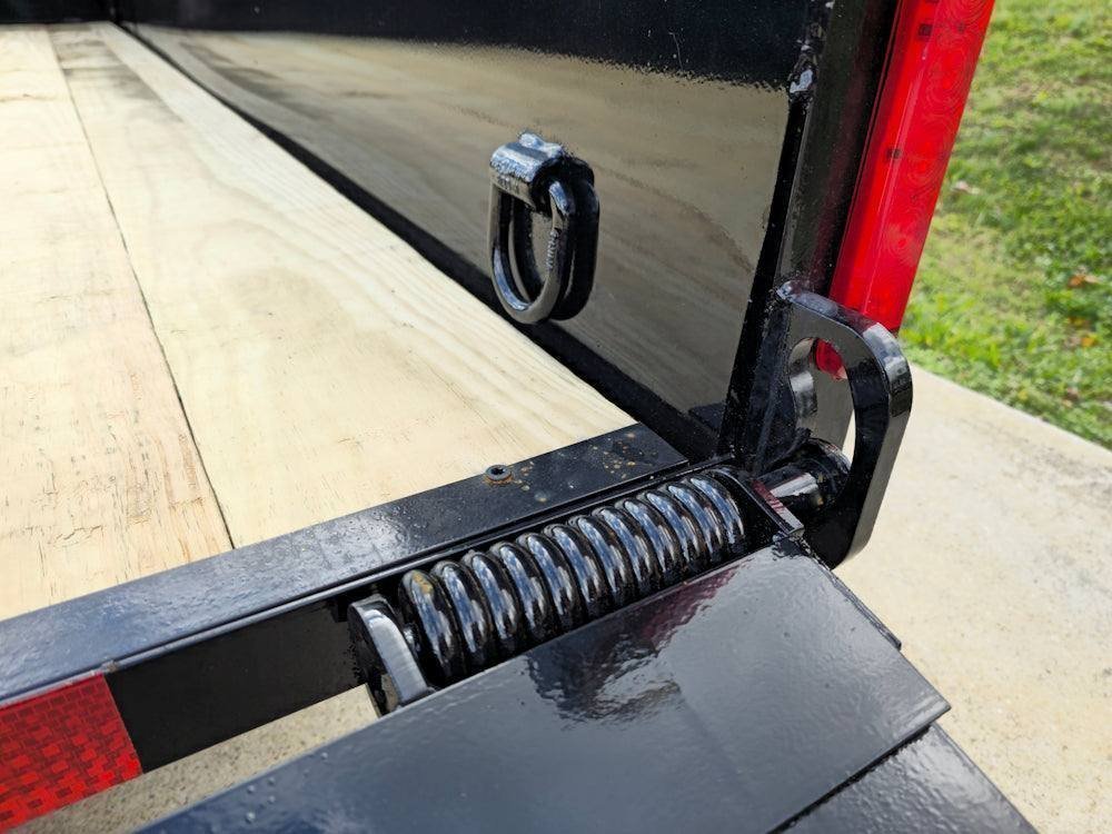 5? X 10? Utility Trailer Straight Deck 18? Sides Tall Gate - Image 12